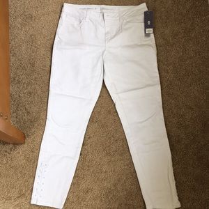 White jeans